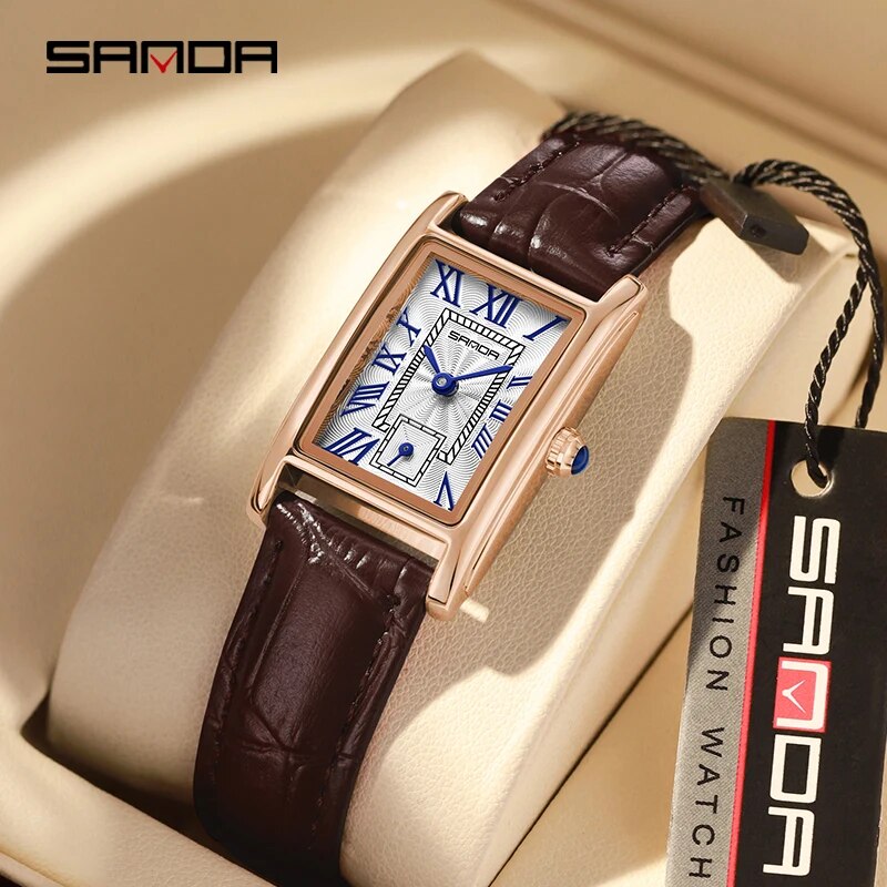 Minimalist Thin Watch - SANDA 1116 New Fashion 2024 Elegant