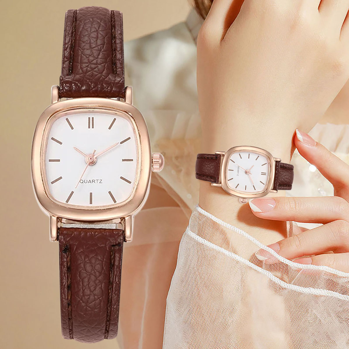 Minimalist Thin Watch - Casual Watch For Women Fashion Leather