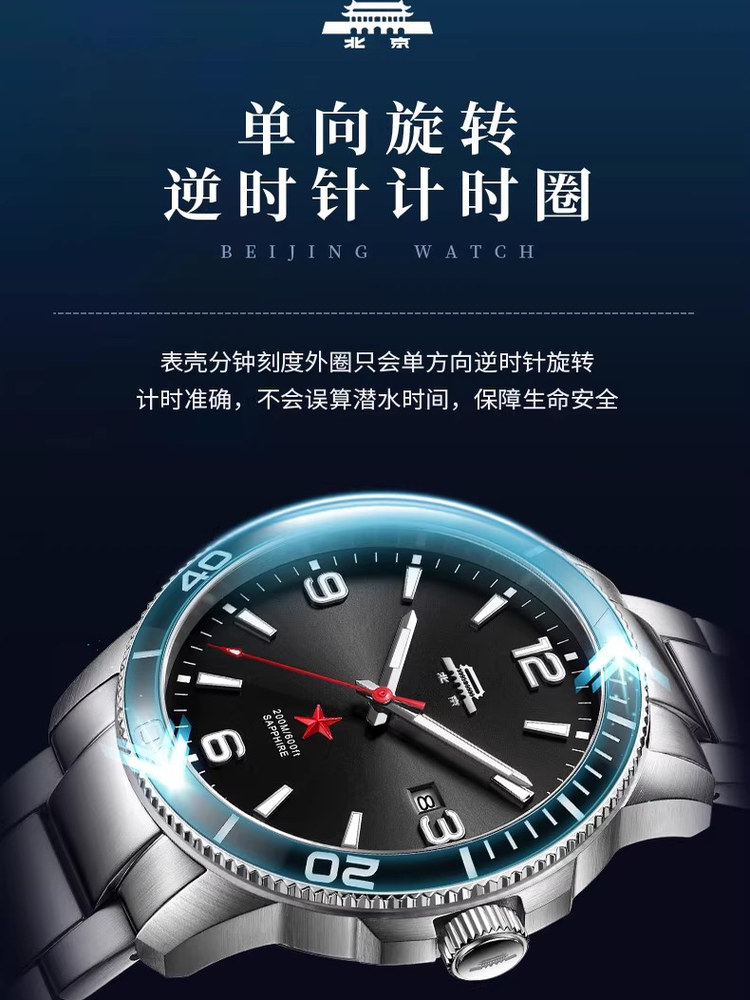 High-end Watch 1Beijing Watch  - đánh giá và giá Waterproof Diving Watch