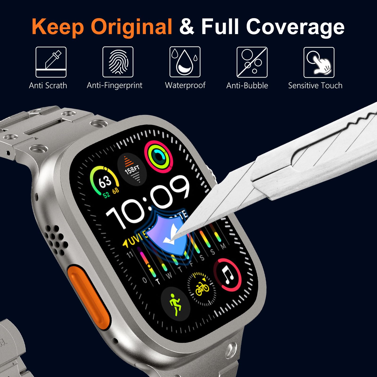 Tempered Glass for Apple Watch - đánh giá và giá Smartwatch Apple Watches For Women
