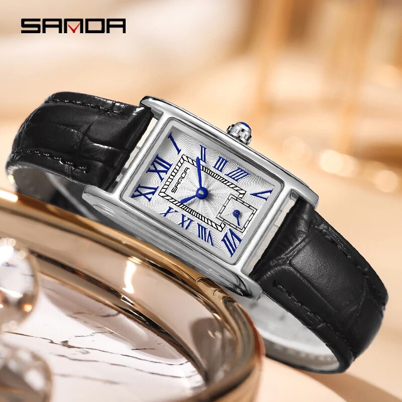SANDA 1116 New Fashion 2024 El - đánh giá và giá Minimalist Thin Watch