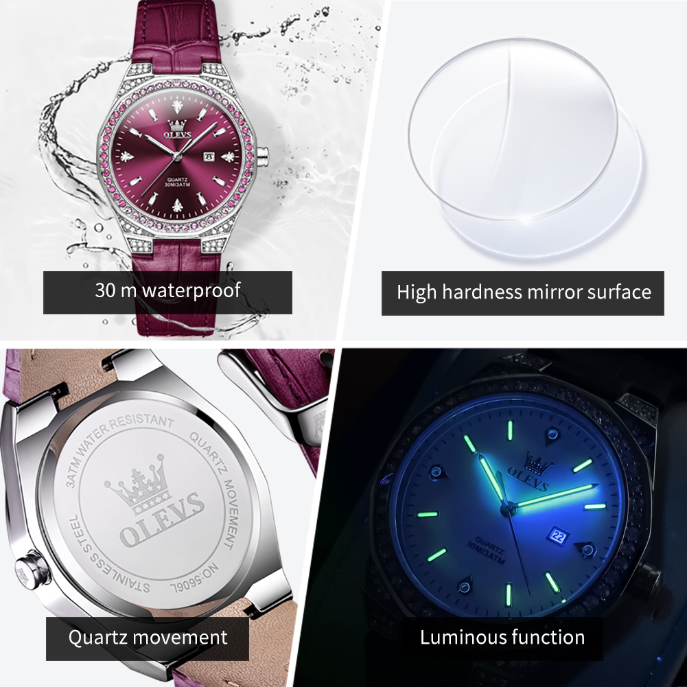 OLEVS Original Women's Watches - đánh giá và giá Minimalist Thin Watch
