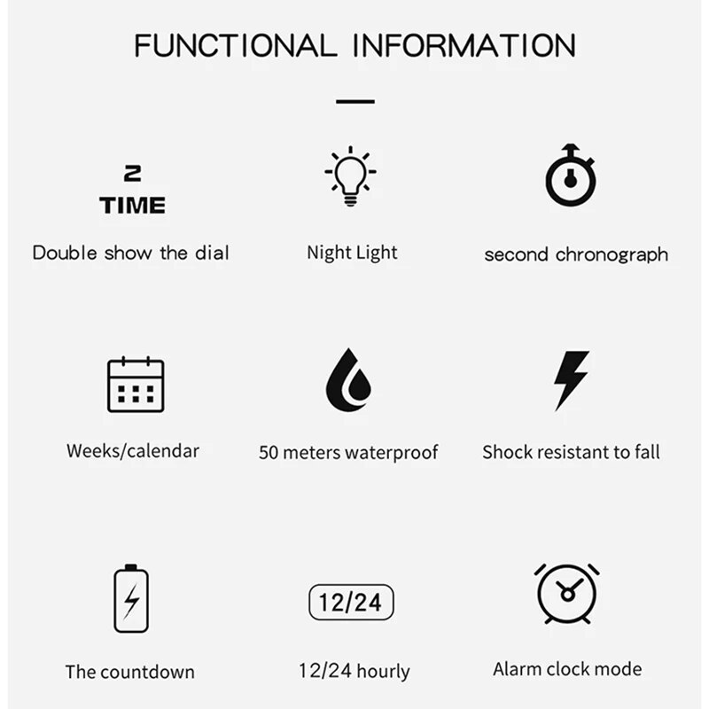 SANDA Brand G Style LED Digita - đánh giá và giá Waterproof Diving Watch