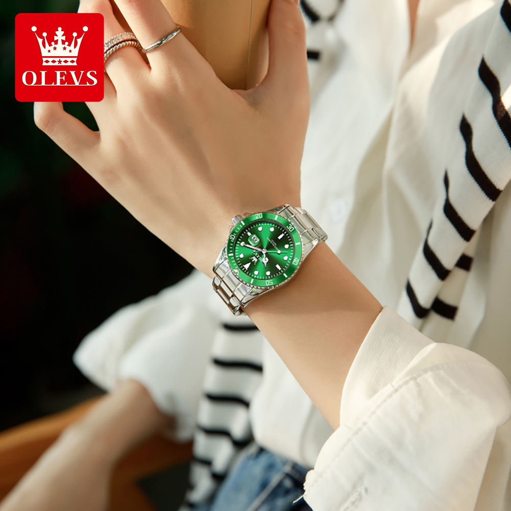OLEVS 5885 Women Watch Hot sel - đánh giá và giá Waterproof Diving Watch