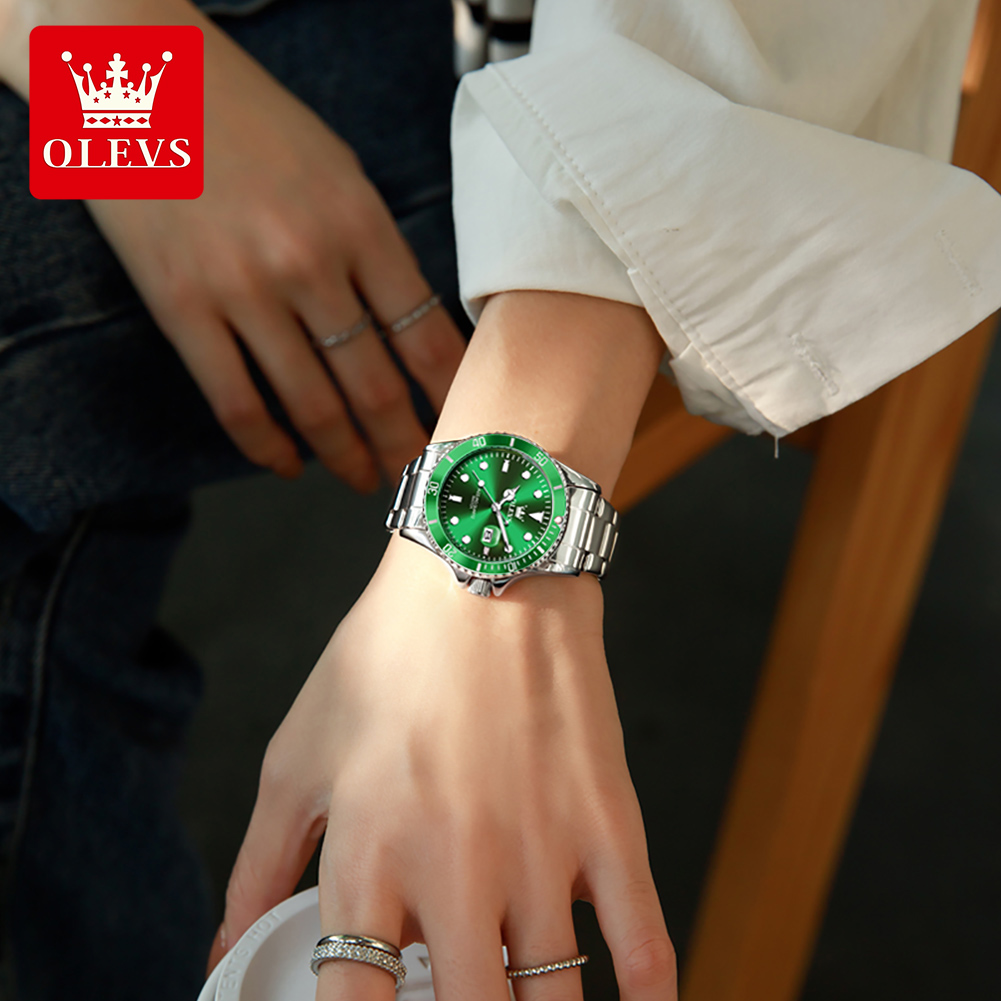 OLEVS 5885 Women Watch Hot sel - đánh giá và giá Waterproof Diving Watch