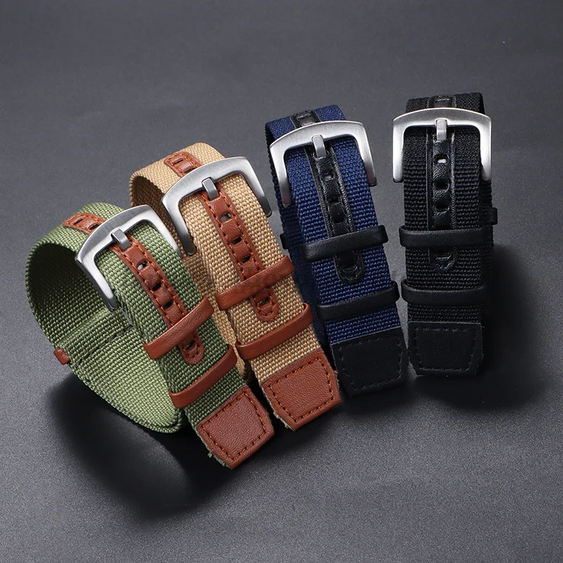 20mm 22mm Canvas Nylon Patch L - đánh giá và giá Watches Rolex Smartwatch
