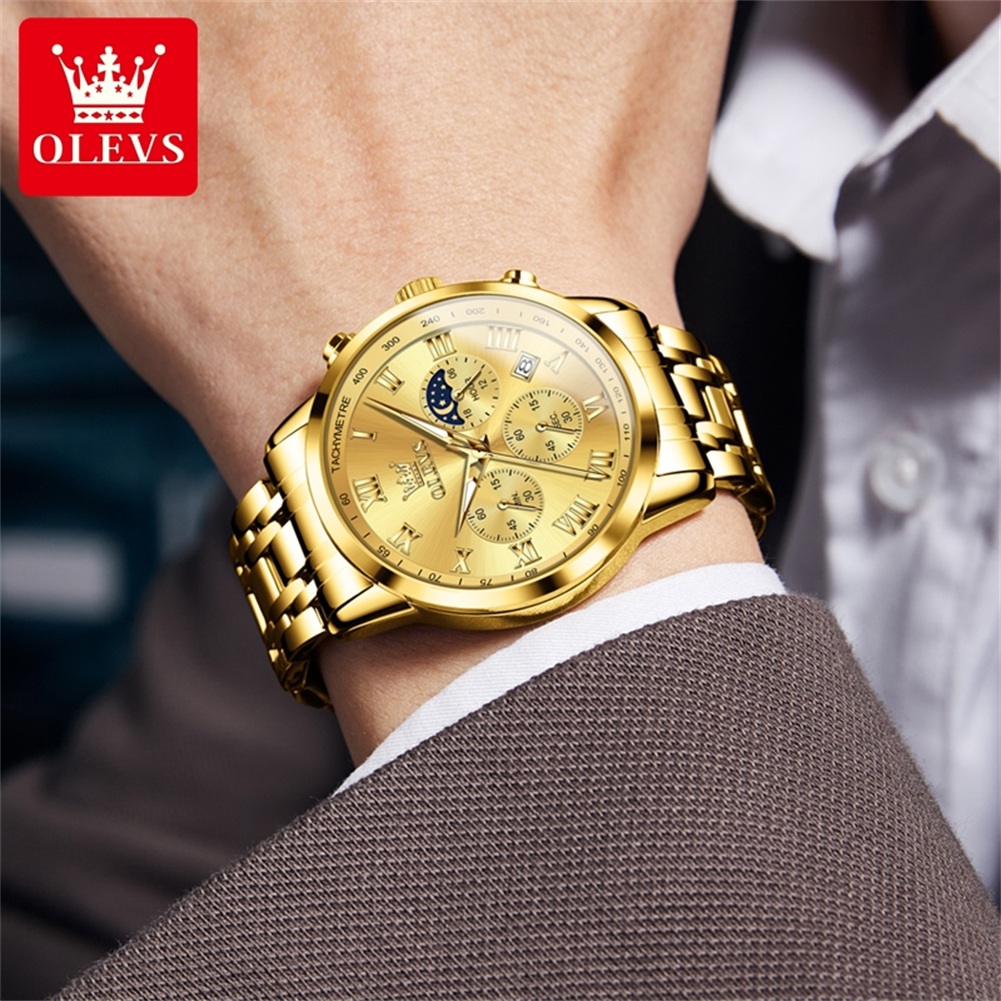 OLEVS 5529 Top Brand Men's Wat - đánh giá và giá Smartwatch New Watches