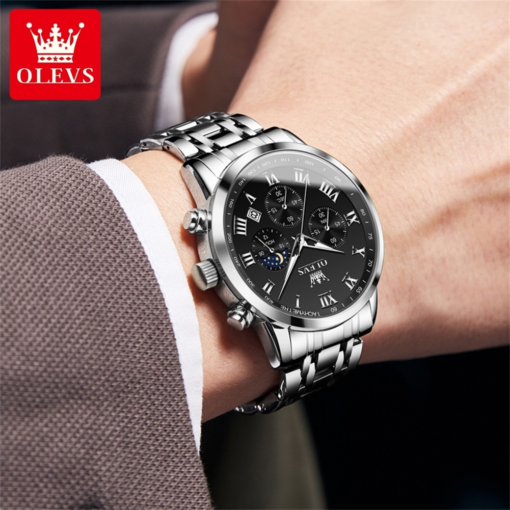 OLEVS 5529 Top Brand Men's Wat - đánh giá và giá Smartwatch New Watches