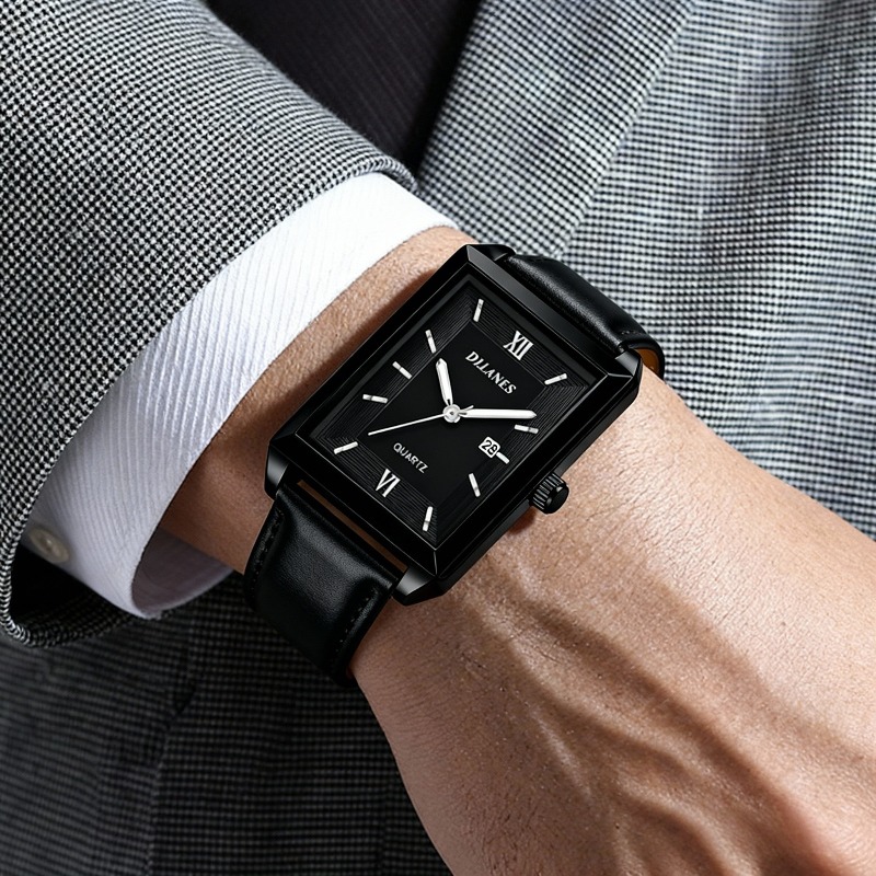 Casual Leather Men Watches Sim - đánh giá và giá Smartwatch New Watches