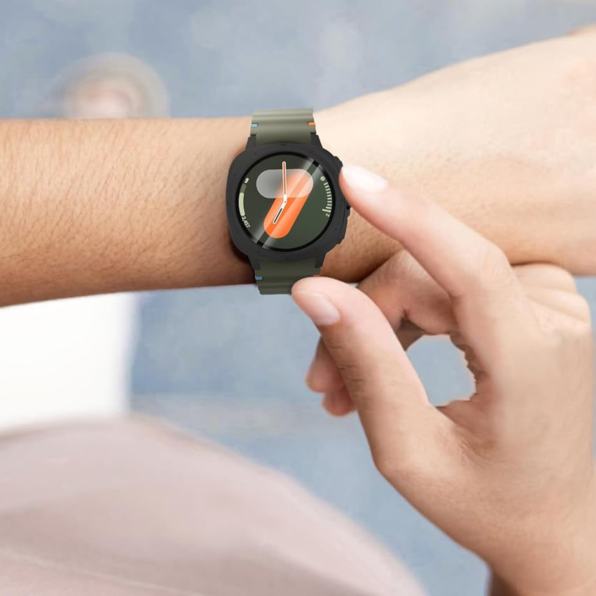 Glass+Case For Samsung Galaxy  - đánh giá và giá Watches Smartwatch Samsung