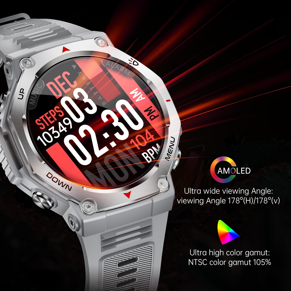 2025 New For Xiaomi Military G - đánh giá và giá Watch Vs Smartwatch