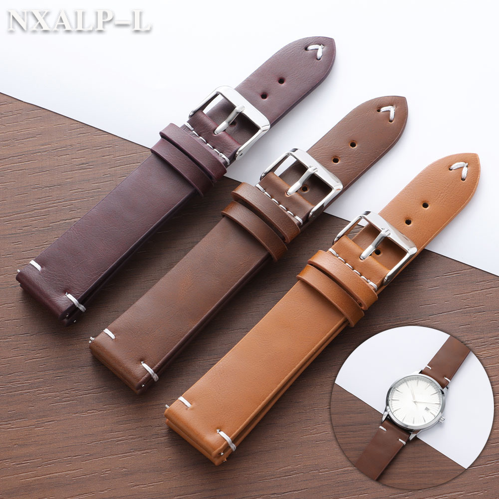 Stitching Bracelet 18mm 20mm 2 - đánh giá và giá Smartwatch Vintage Watches For Men