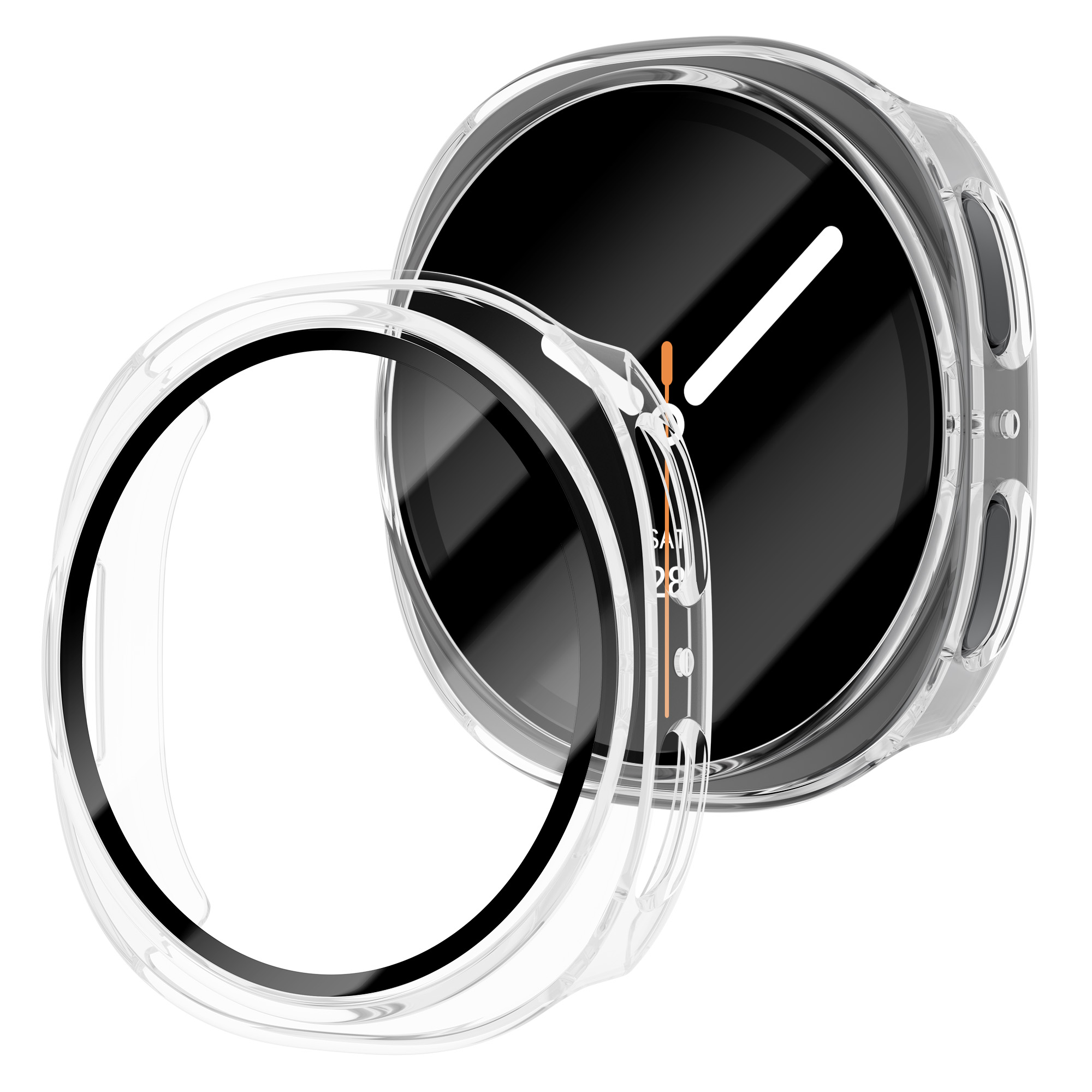 Tempered Glass+PC Case For Sam - đánh giá và giá Watches Smartwatch Samsung